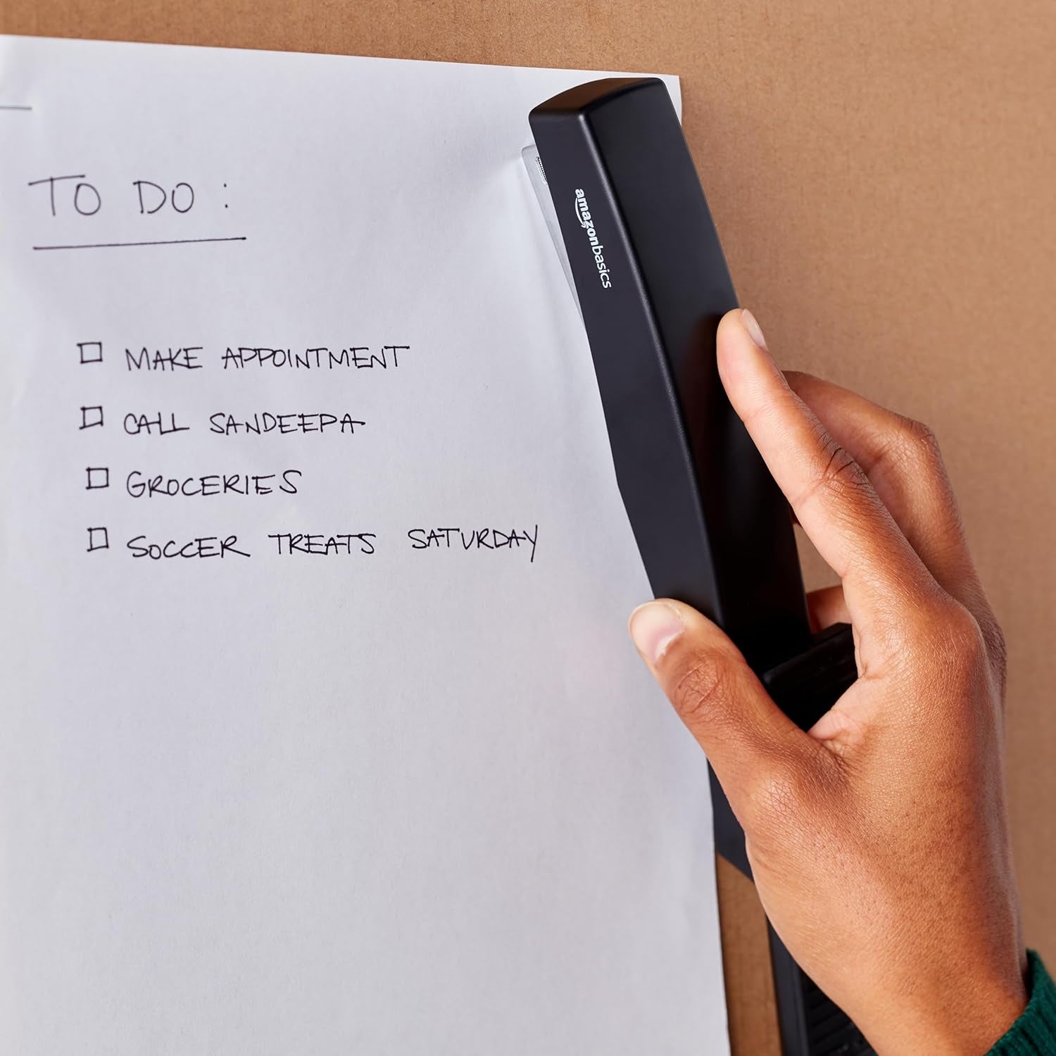 Non-Slip Office Stapler with 1000 Staples