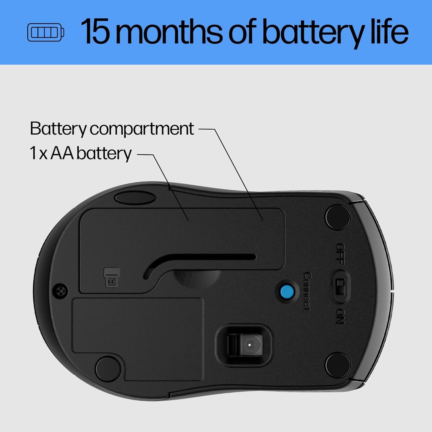 X3000 G3 1600 DPI Wireless Mouse