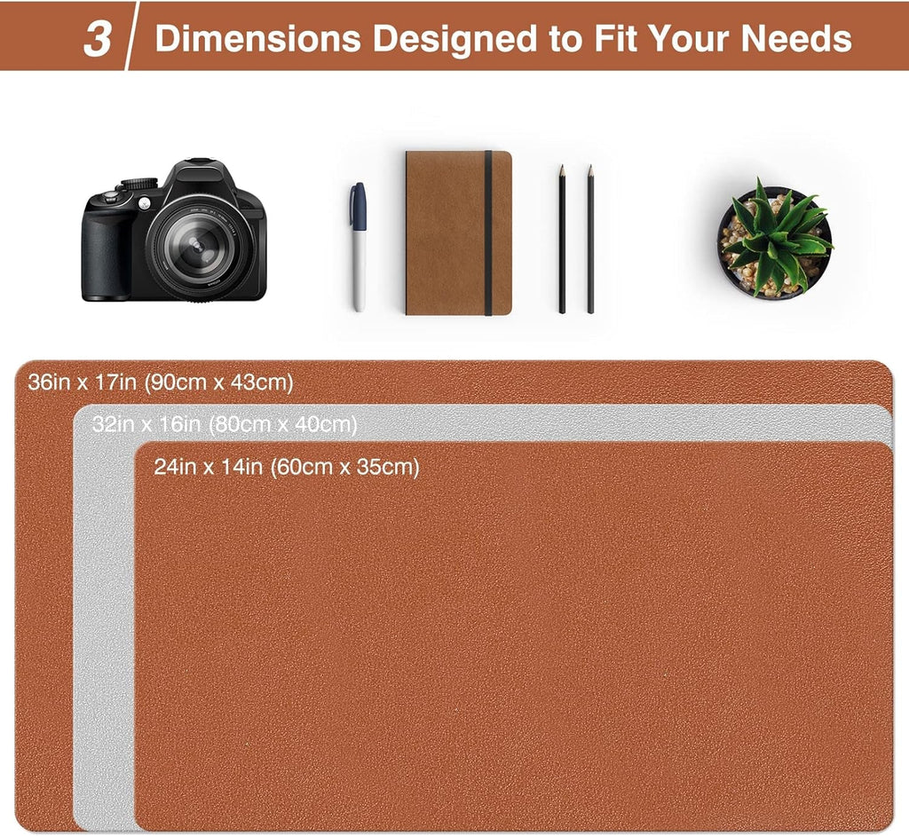 Leather Dual Sided Desk Pad