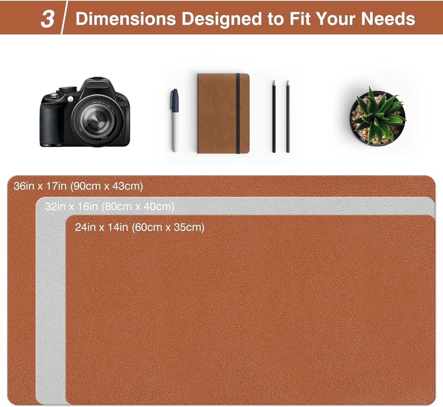 Leather Dual Sided Desk Pad