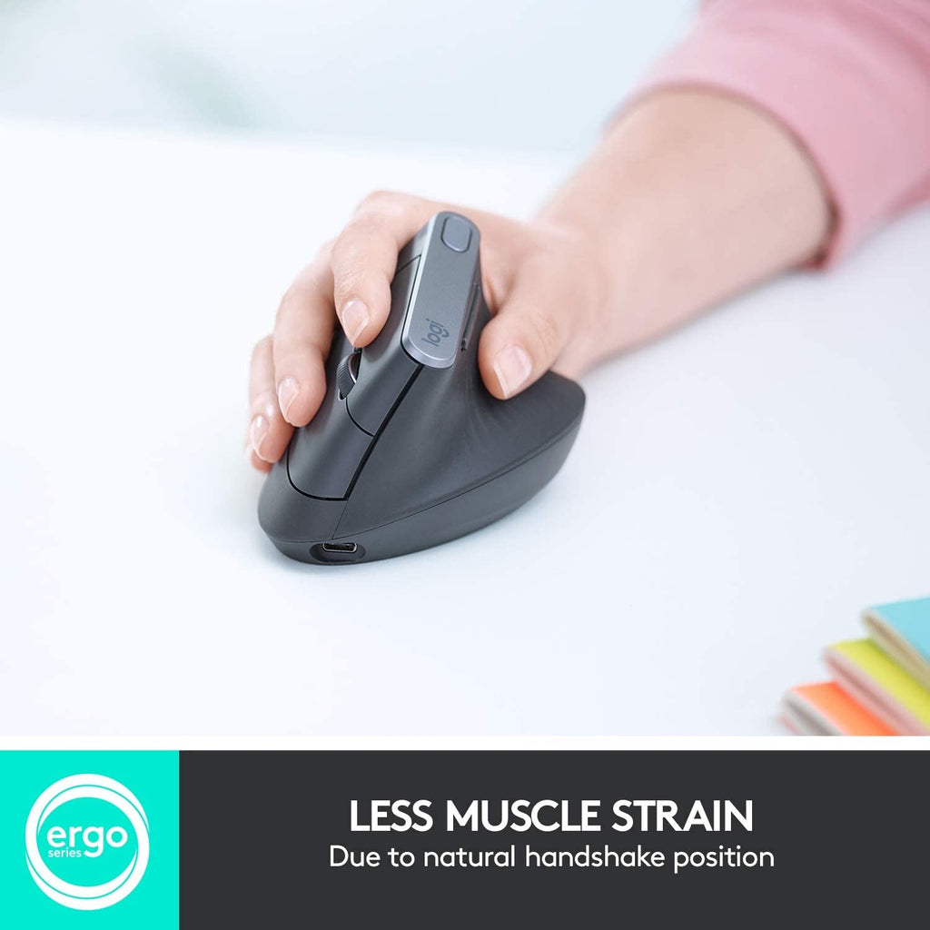 Rechargeable MX Ergonomic Vertical Wireless Mouse