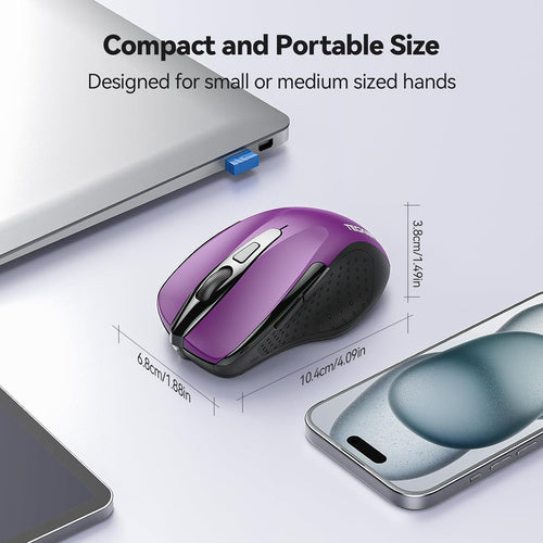 2600 DPI Ergonomic Wireless Mouse