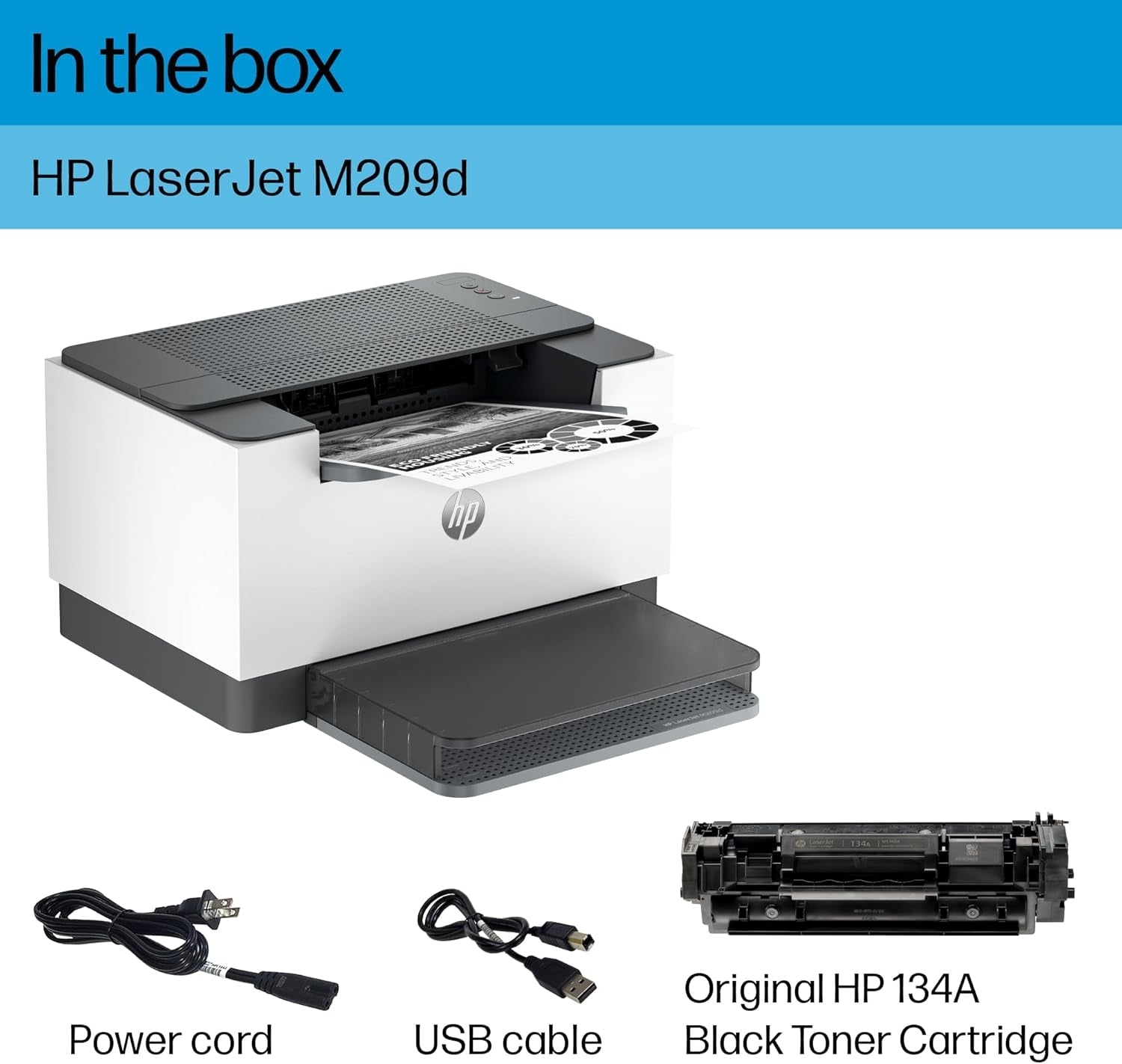 Laserjet M209D Automatic Duplex Laser Printer