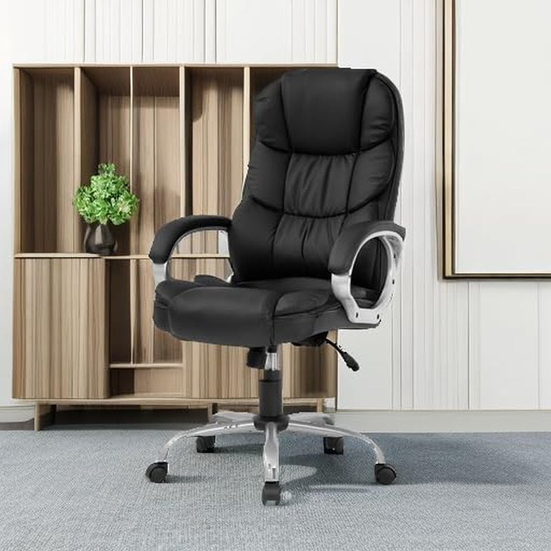 High-Back Office Chair w/Lumbar Support
