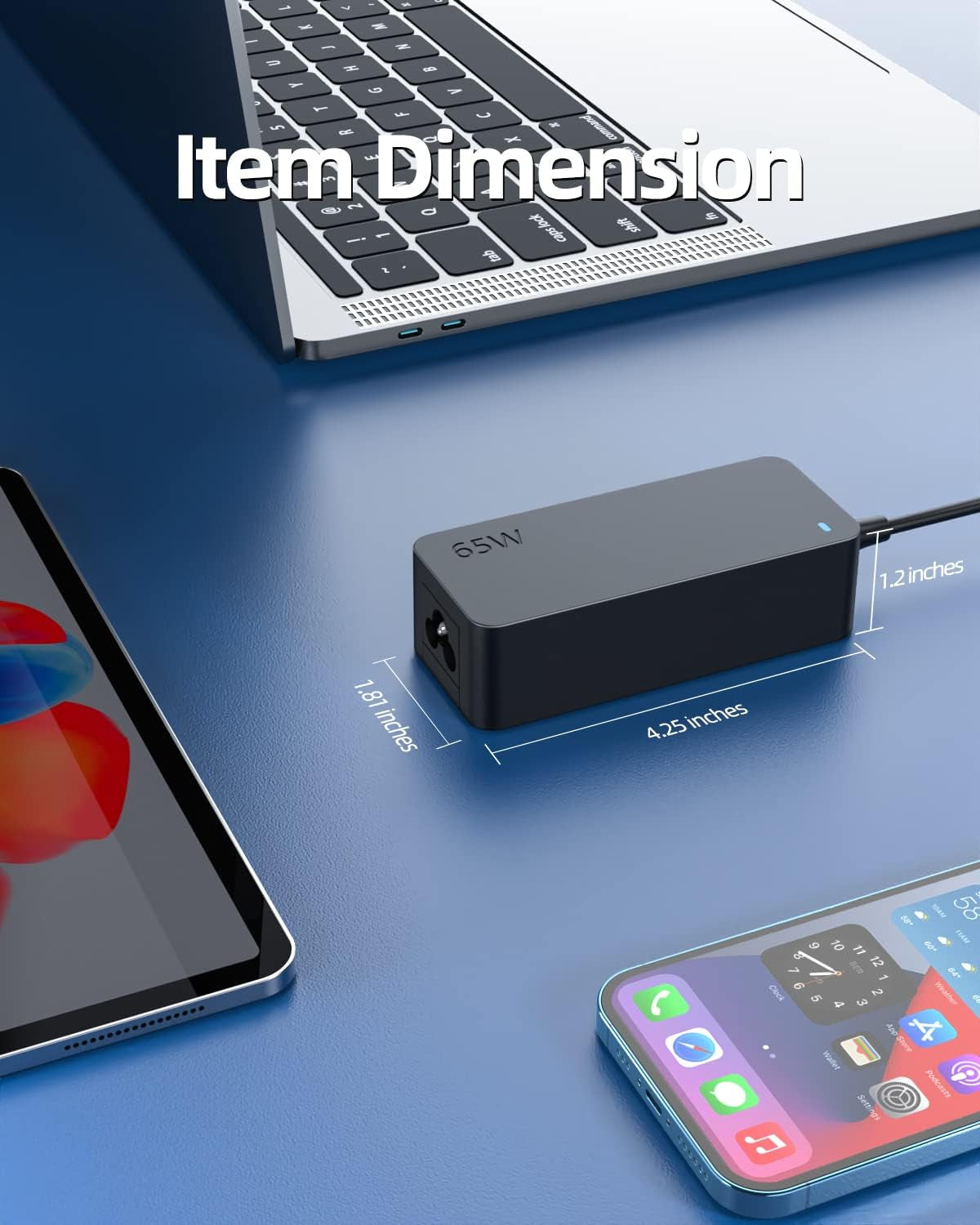 65W Charger for Lenovo Laptops