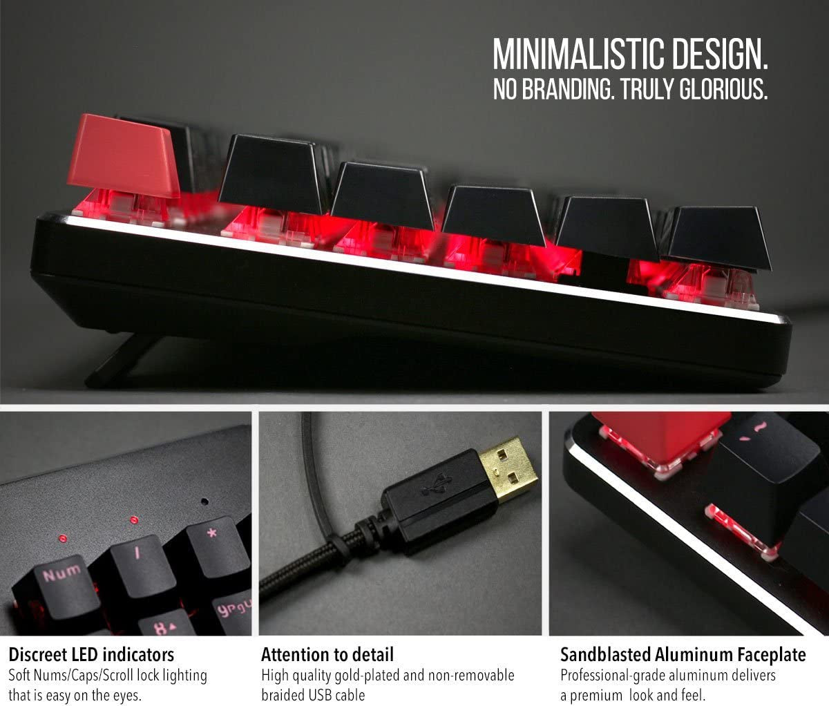 Custom Full-Size GMMK Wired Mechanical Keyboard