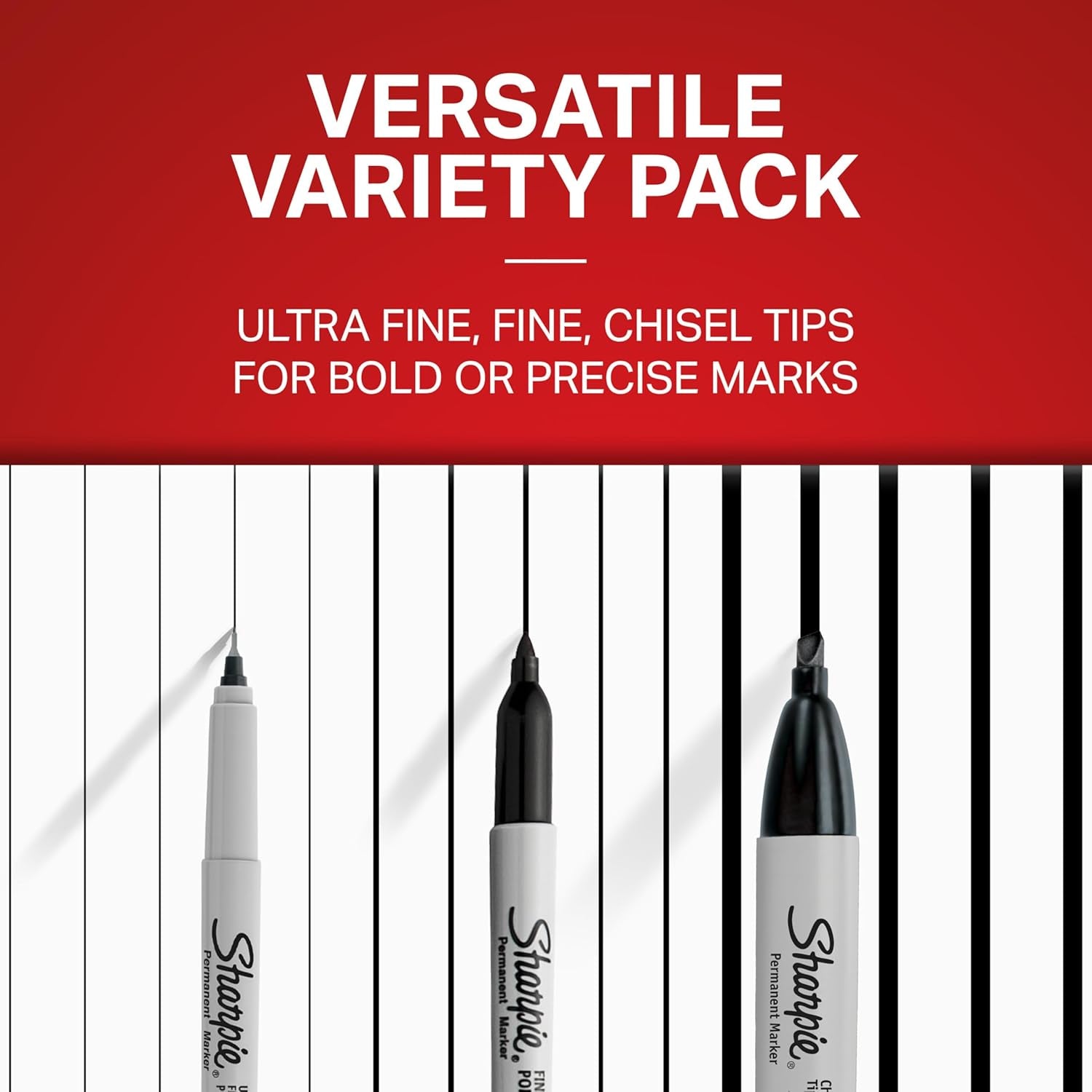Ultra-fine 6-Pack of Permanent Markers