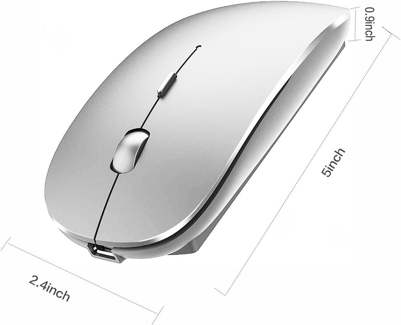 Bluetooth Dual-Mode Wireless Mouse for Mac or PC