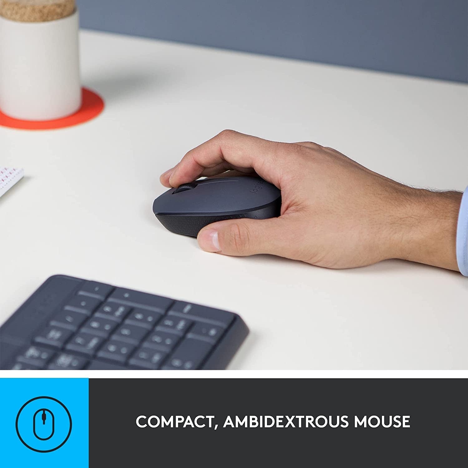 MK235 Wireless Keyboard & Mouse Combo for PC