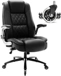 Adjustable High-Back Chair w/Flip Arms & Lumbar