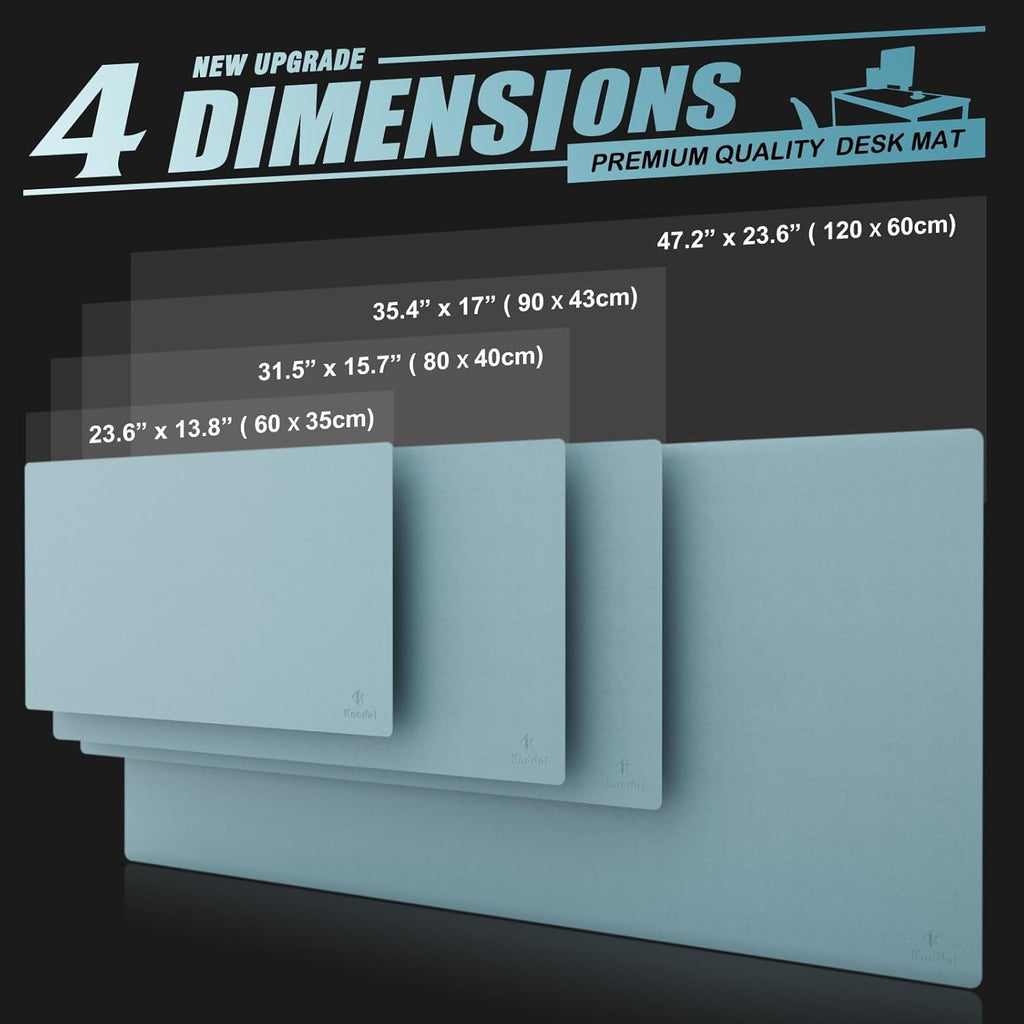 Large Office Leather Desk Mat & Protector