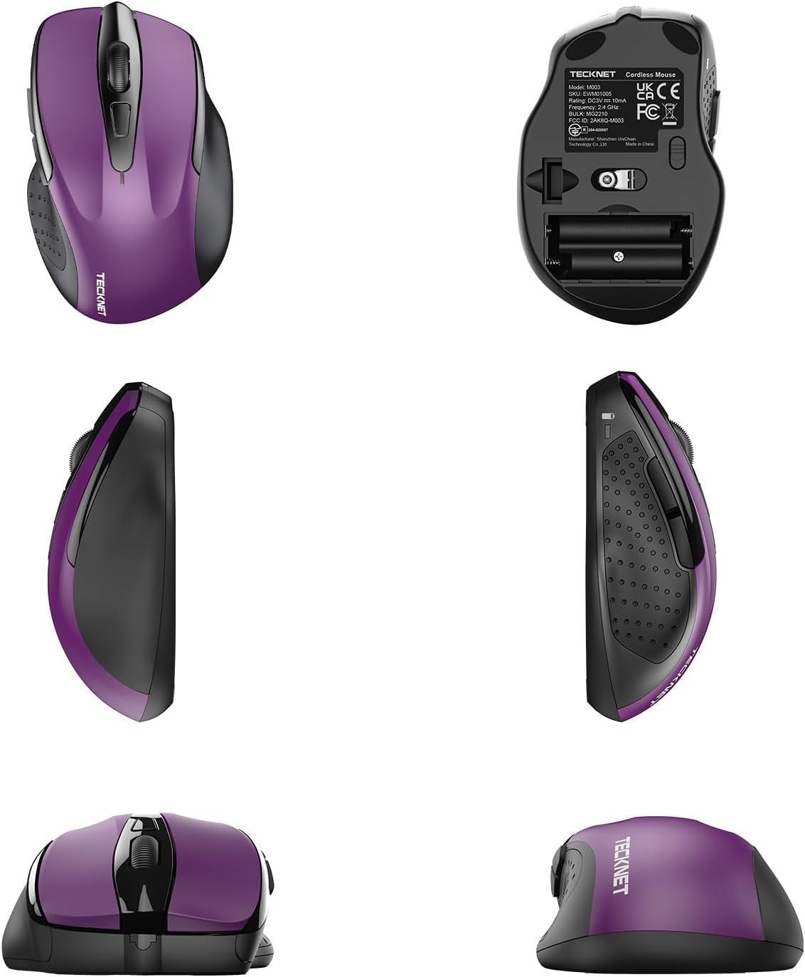 2600 DPI Ergonomic Wireless Mouse