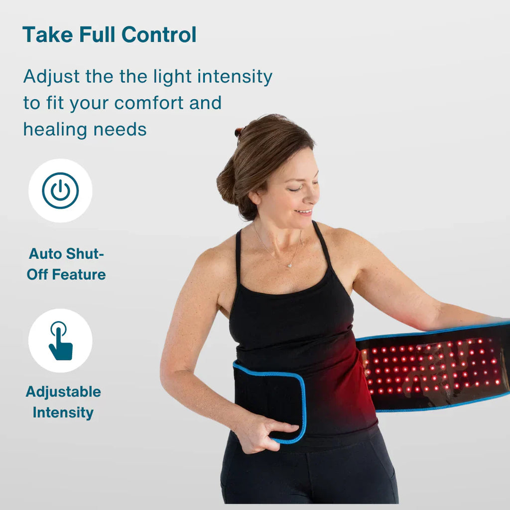 Slimming & Pain Relief Belt with Infrared Heat + Recovery Guide Included