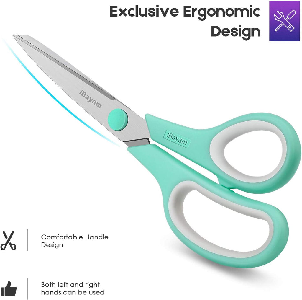 Ultra-Sharp 8" All Purpose Scissors (3-Pack)
