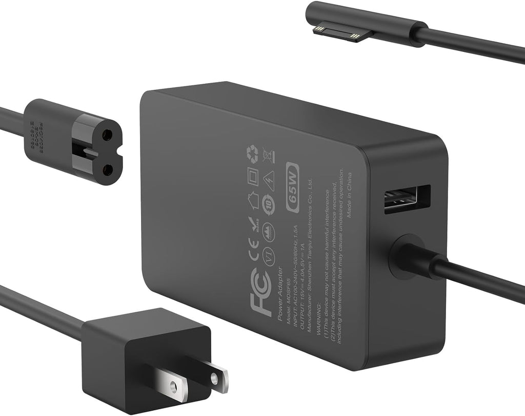 65W Microsoft Surface Pro Charger