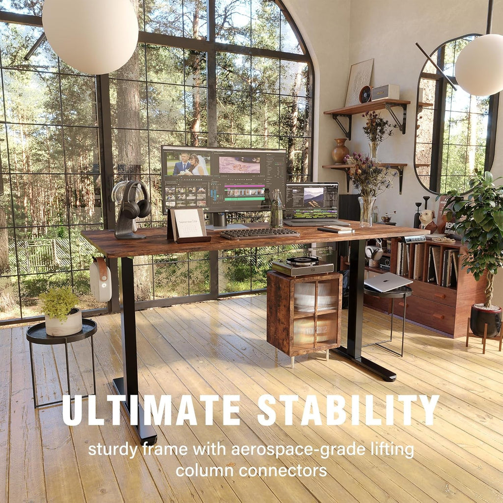 Adjustable Standing Desk w/Memory Preset Controller