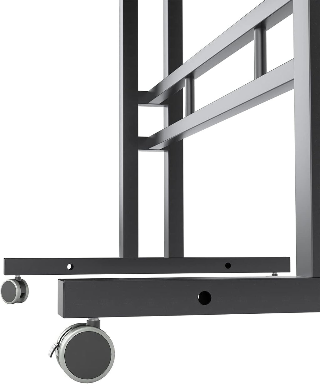 Adjustable Mobile Sit & Stand Desk Workstation