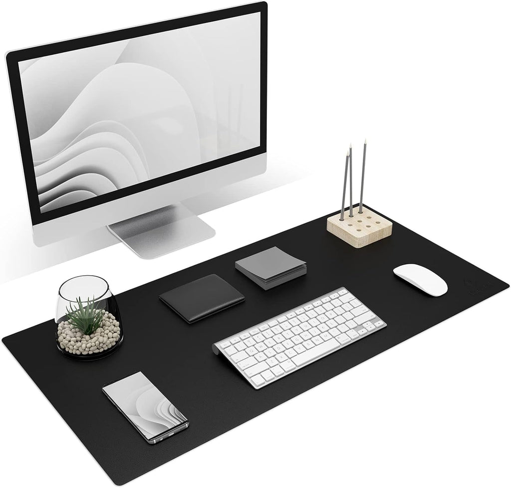 Non-Slip Leather & Suede Desk Mat