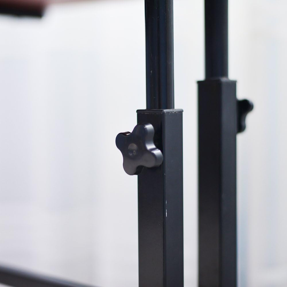 Adjustable Mobile Sit & Stand Desk Workstation