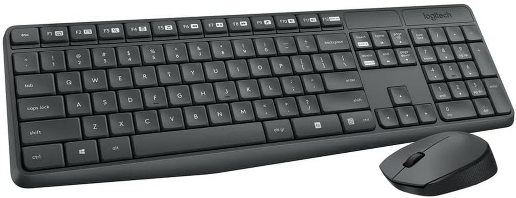 MK235 Wireless Keyboard & Mouse Combo for PC