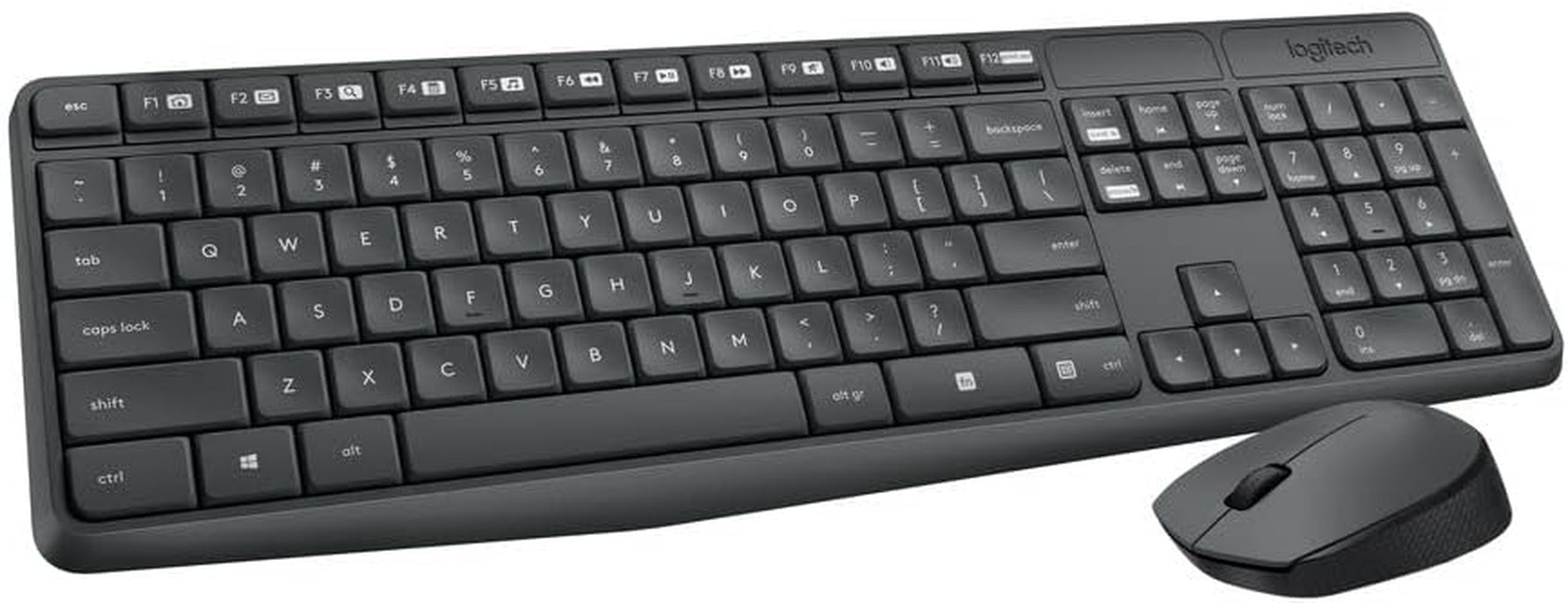MK235 Wireless Keyboard & Mouse Combo for PC