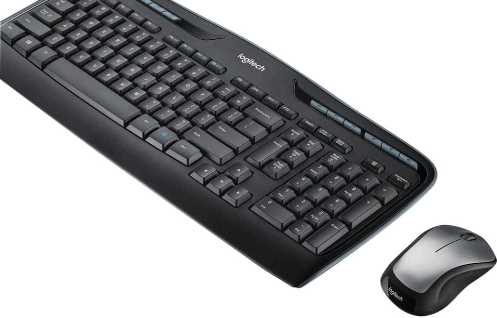 MK335 Wireless Keyboard and Mouse Combo - Black/Silver