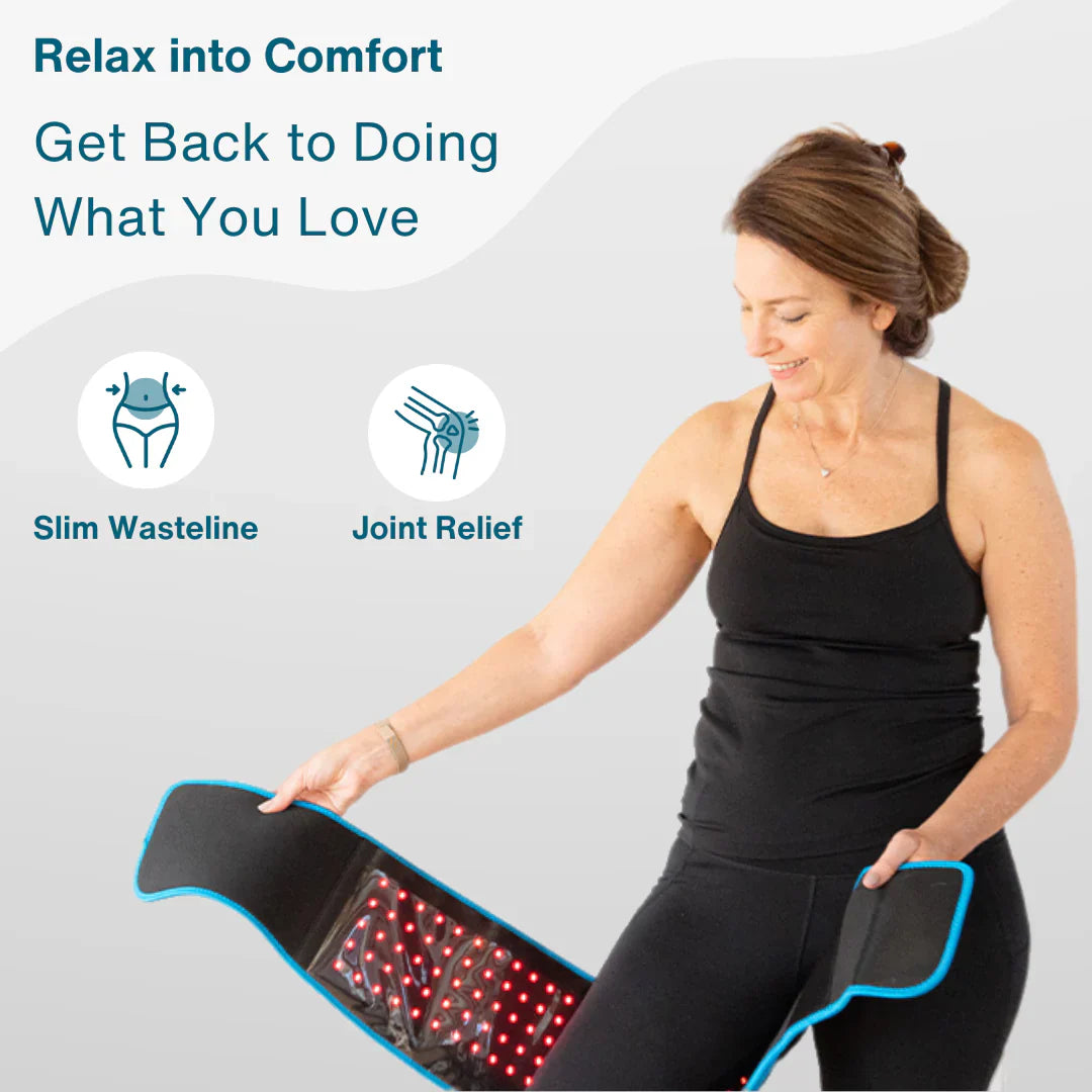 Slimming & Pain Relief Belt with Infrared Heat + Recovery Guide Included