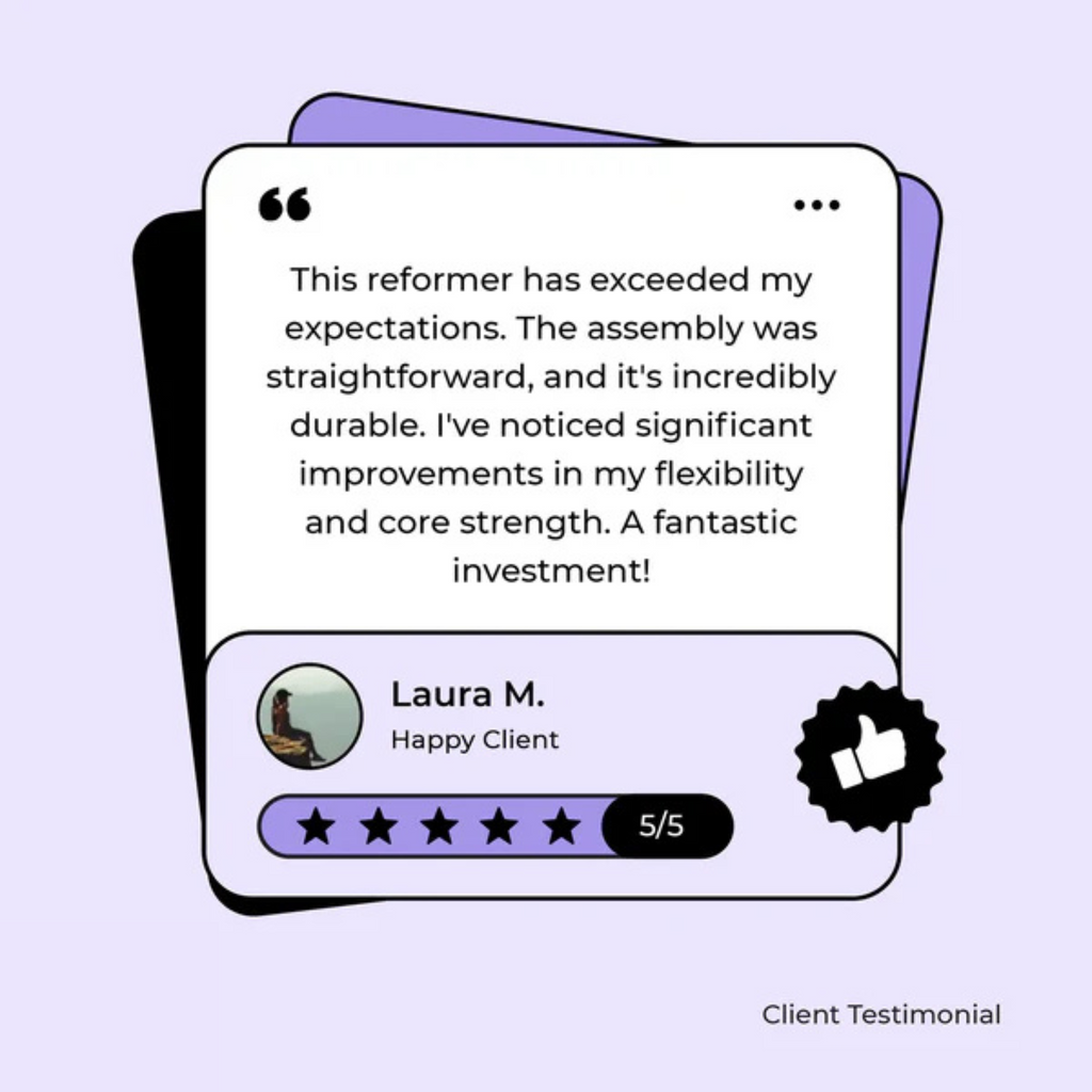 Portable Pilates Reformer