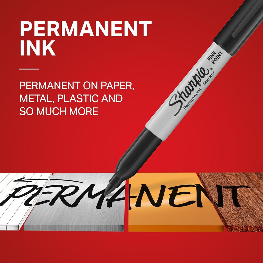 Ultra-fine 6-Pack of Permanent Markers