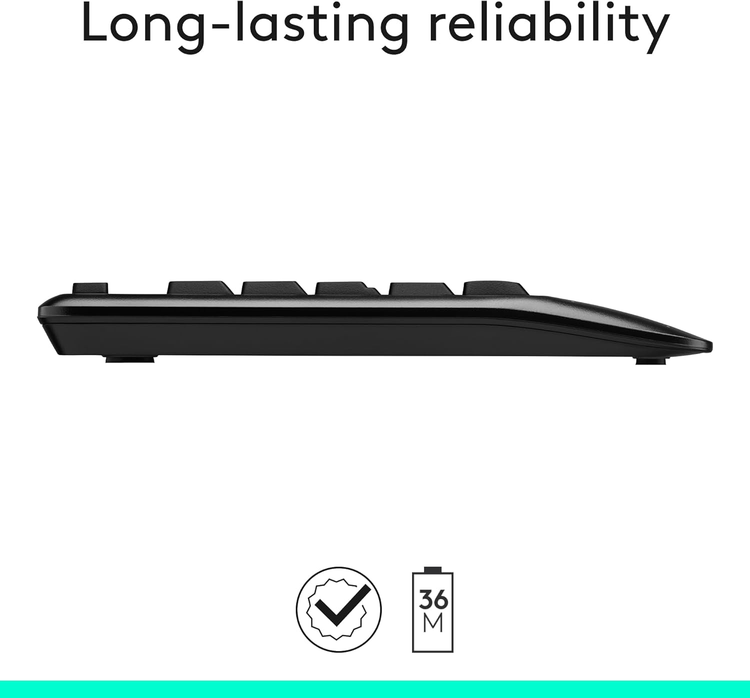 Logitech MK345 Wireless Keyboard & Mouse Combo w/Palm Rest