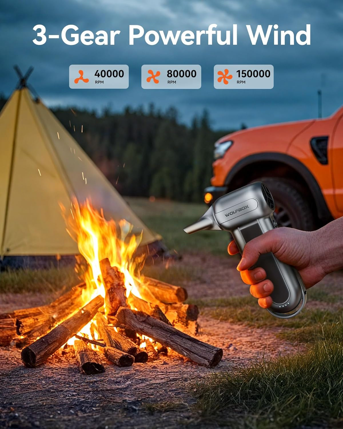 Cordless Electric Air Duster-150000Rpm for Devices