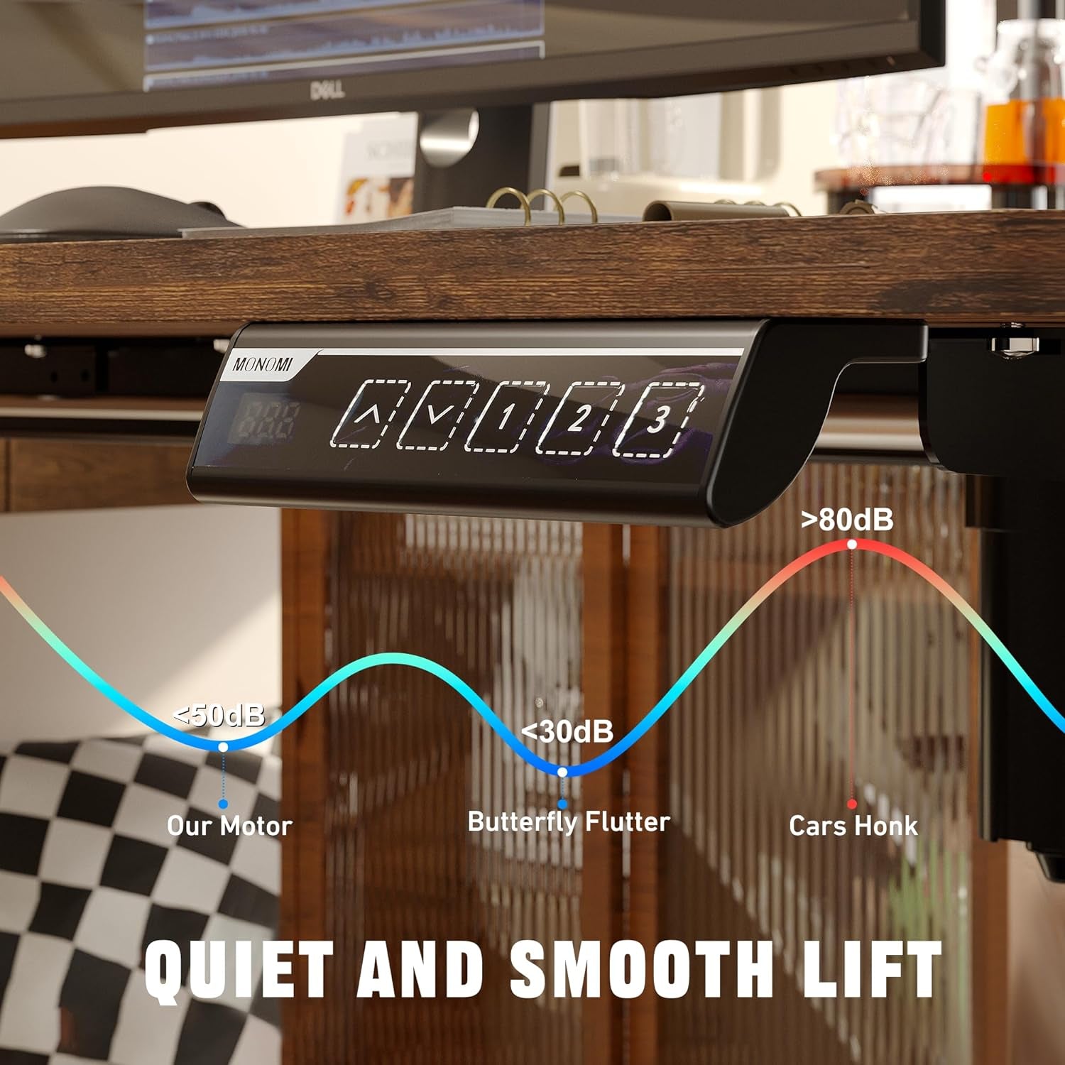 Adjustable Standing Desk w/Memory Preset Controller