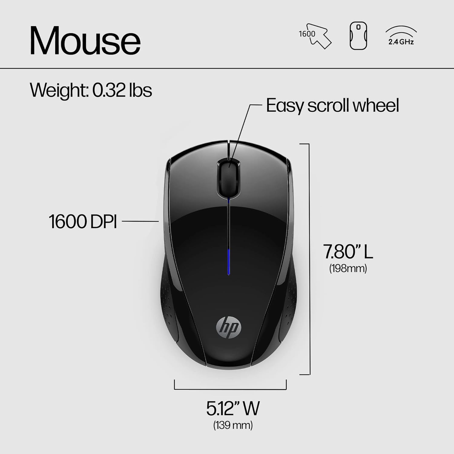 X3000 G3 1600 DPI Wireless Mouse